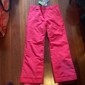 Spyder Girls Size 16 Olympia Snow Pants Coral NWT Ski Snowboard